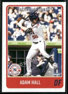 2025 Nashville Sounds Adam Hall RC Rookie Brewers Minor League - Foto 1 di 2