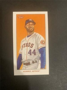 2021 Topps 206 Wave 4 Sovereign Back #30 Yordan Alvarez Astros Only 33 Made