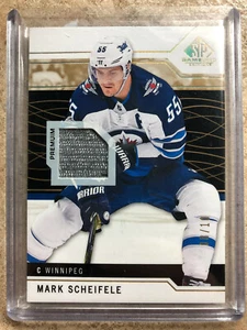 18-19 UD Upper Deck SPGU SP Game Used Premim Patch Material MARK SCHEIFELE /10 - Bild 1 von 1
