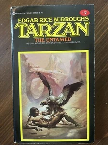 Tarzan der Ungezähmte - #7 Edgar Rice Burroughs - Vallejo Cover - Bild 1 von 5