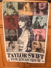 Taylor Swift The Eras Tour 2023 Flag Fabric Nylon Wall  Banner 60" X 36" New
