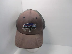 Sombrero de Camión Patagonia Hombres Talla Única Marrón Fitz Roy Bisonte Buffalo Gorra Snapback Adulto - Imagen 1 de 11