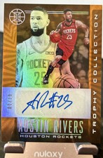 2019-20 Panini Illusions Trophy Collection Austin Rivers Autograph Gold 07/10
