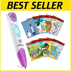 LeapReader System 10-Book Mega Pack - Interactive Learn-to-Read Bundle, Pink - Picture 1 of 10