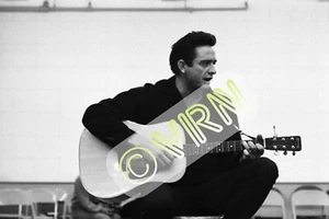 JOHNNY CASH Jimmy Dean Show 20.11.64 - Fine Art Foto in Museumsqualität (8,5x11) - Bild 1 von 1