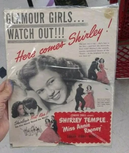 Here Comes Glamour Girls Filmposter - Miss Annie Rooney - Shirley Temple - Bild 1 von 5
