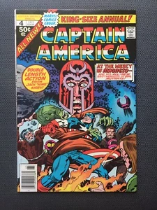 Capitán América Anual #4 En estado bastante bueno/casi nuevo, apariencia Magneto - Imagen 1 de 2
