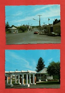 Años 70 WAR MEMORIAL y MAIN STREET Goolwa Australia del Sur POSTAL coches tiendas - Imagen 1 de 2