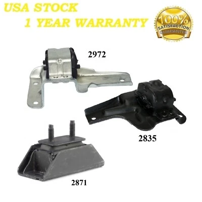 Montaje de motor y transmisión 3 piezas apto para Ford F-250 1997-1999 4,6 L 4x4 - transmisión automática Foto 1 de 4