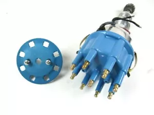 Small Block Ford 289 302 Pro Billet Aluminum Distributor Blue D33162BU - Picture 1 of 3