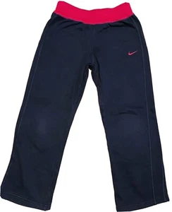 Girl’s Nike Medium M Sweatpants Blue And Pink - Picture 1 of 7