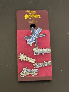 Universal Studios Wizarding World Of Harry Potter Ravenclaw Quidditch 5 Pin Set - Picture 1 of 1