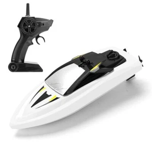 SYMA Q5 Mini Boat 2.4Ghz RC Racing Speed Yacht Kids Pool Toy Fast Ship, White - Picture 1 of 3