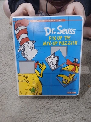 Colecovision Dr Seuss Fix-up The Mix-up Puzzler Complete With Registration!!!! - Image 1 of 4
