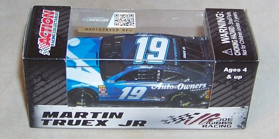 1 64 ACTION 2019 #19 AUTO OWNERS INSURANCE JGR TOYOTA CAMRY MARTIN TRUEX JR