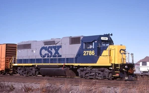 Original Slide: CSXT GP38-2 2786 - ex Conrail - Picture 1 of 1