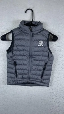 Chaleco RLX Ralph Lauren Niños 5 Gris Puffer 730 Embalable Aislado Ligero Foto 1 de 4