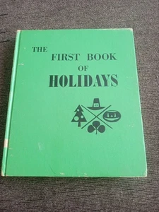 Vtg First book of Holidays Bernice Burnett 1955 - Picture 1 of 5