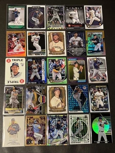 Milwaukee Brewers 100 Karten Lot Refraktor Chourio Frelick Rookie RC Parallel 1st - Bild 1 von 20