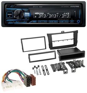 Alpine USB Bluetooth DAB MP3 Autoradio für Toyota Corolla ab 2009 schwarz - Bild 1 von 9