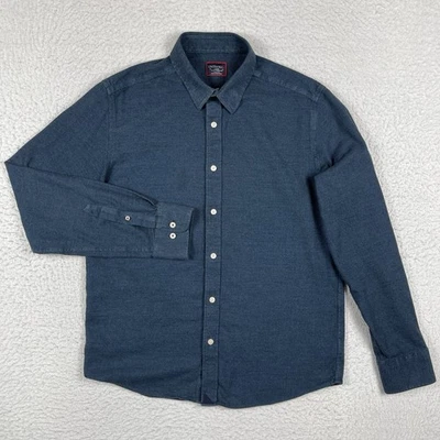 Untuckit Shirt Mens Large Slim Fit Blue Wrinkle Free Casual Workwear Office Job - Image 1 of 4