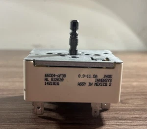 Genuine Electric Range GE Infinite Switch Part#66004-AF38 - Picture 1 of 8