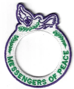 Anillo Escudo Mundial Mensajeros de la Paz BSA Listo para Emitir [MA506] - Imagen 1 de 1