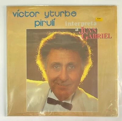 VICTOR YTURBE PIRULI - INTERPRETA A JUAN GABRIEL - 1989 MEXICAN LP, LATIN POP - Image 1 of 4