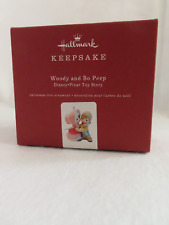 Woody And Bo Peep 2019 Hallmark Disney Toy Story Porcelain Orn QXE3137 - NIB