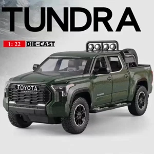 1:22 Scale Model For Toyota Tundra Pickup Truck Alloy Diecasts Metal Toy Vehicle - Picture 1 of 27
