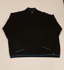 Pull homme pull over VERSACE Sport 1/4 polaire zippée (A1)