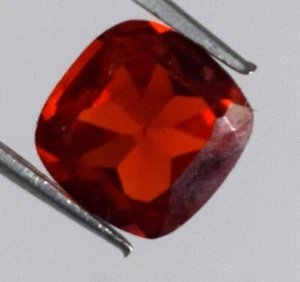 Natürlicher orange Spessartin Granat 7,90 Ct Kissen geschnitten Edelstein zertifiziert B86992 - Bild 1 von 8