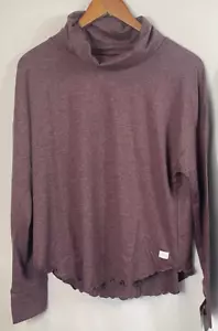 NWT Soybu Women's So Soft Funnel Neck Long Sleeve Top Purple Size XL $50 3C594 - Picture 1 of 1