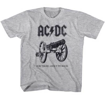 Camiseta AC/DC For Those About To Rock Youth 2T-YXL Heavy Metal Music Foto 1 de 3