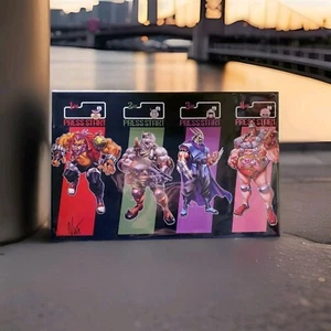 Teenage Mutant Ninja Turtles Villians Signed Eddie Nuñez - 11 x 17 Art Print - Picture 1 of 13
