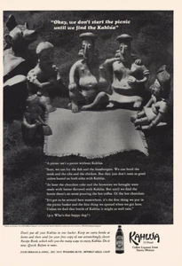 1967 Kahlua: Don't Start the Picnic Vintage Print Ad - Picture 1 of 1