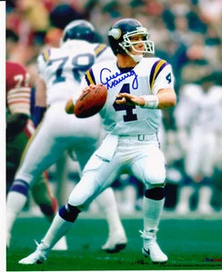 ARCHIE MANNING SIGNED VIKINGS 8X10 PHOTO #1 OLE MISS - Picture 1 of 1
