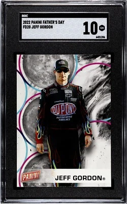 Panini Día del Padre 2022 FD20 Jeff Gordon SGC 10 GEMA como nuevo Foto 1 de 2