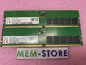 SK Hynix 48GB 2x24GB DDR5-5600MHz ECC UDIMM RAM Memory for SuperMicro Servers - Picture 1 of 5