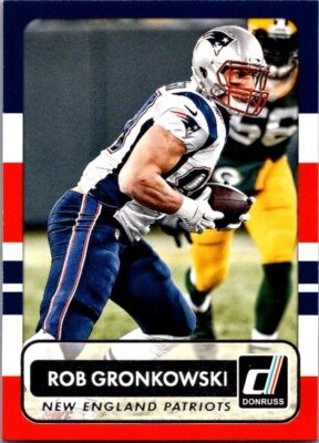 Rob Gronkowski - 2015 Donruss Football #118 - New England Patriots - Image 1 of 2