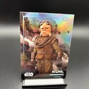 2024 Topps rifrattore arcobaleno cromato Star Wars #45 Kuiil - Foto 1 di 2
