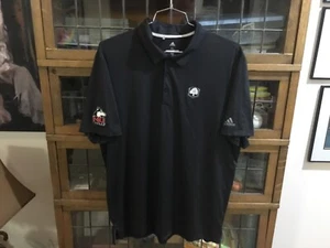 NIU Huskies GOLF Black ADIDAS Rich Harvest Farms Performance Polo SZ XL - cool - Picture 1 of 10