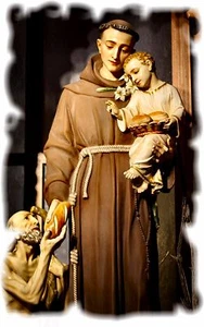 Saint Anthony of Padua (Bread) POSTER 24 X 36 INCH Catholic, acts, saints - Picture 1 of 1