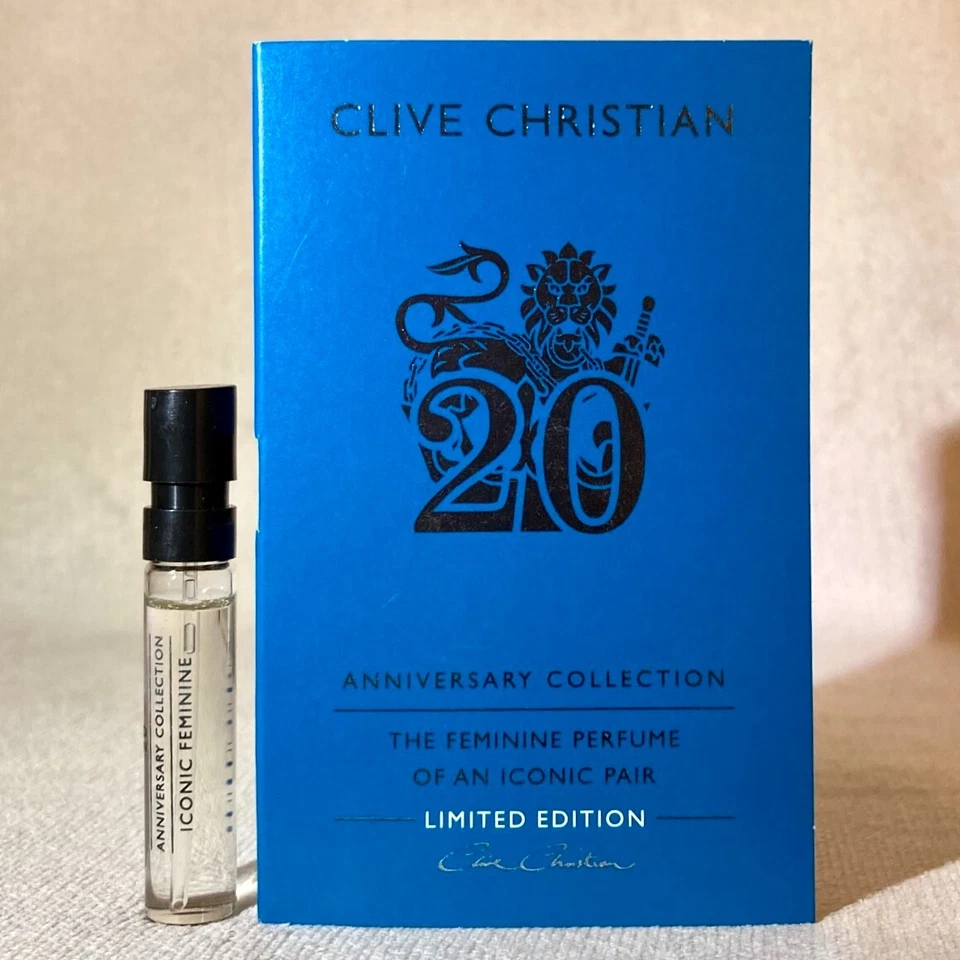 Clive Christian 20th Anniversary Iconic Feminine Perfume Sample Spray .06oz 2mL - Image 1 of 1