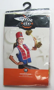 MARCHING BANDLEADER Disfraz de Halloween Niños Talla Única NUEVO Sombrero Chaleco Bastón Hyde Eek - Imagen 1 de 3