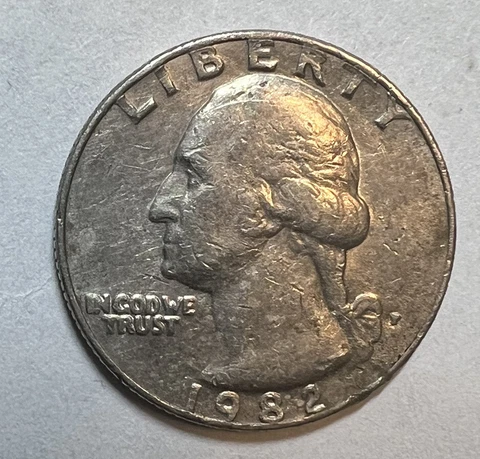 1982 “P” Quarter Cover