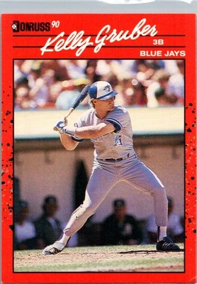 1989 Donruss Kelly Gruber Toronto Blue Jays #113 - Image 1 of 2