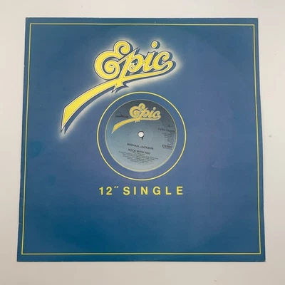 Michael Jackson Rock With You Vinyl Record VG+/G+ - Image 1 of 4