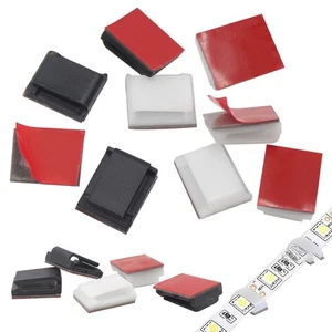 10Pcs Free Welding Light Strip Fixing Clip PC Solderless Connector For LED - Afbeelding 1 van 11