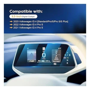 LFOTPP Screen Protector 2021-2025 Volkswagen ID4 ID3 5.3 Inch Cockpit Dashboard - Picture 1 of 6